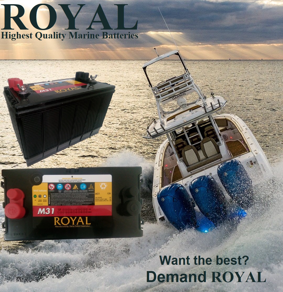 ROYAL marine battery amperorio